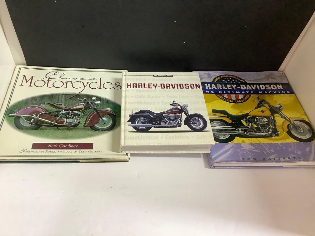 Harley Davidson books 