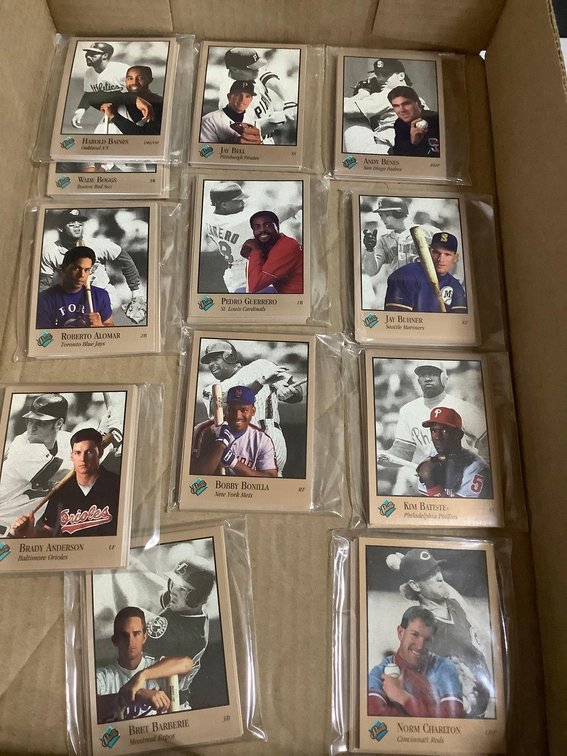 1992 Don Russ studio baseball team sets 