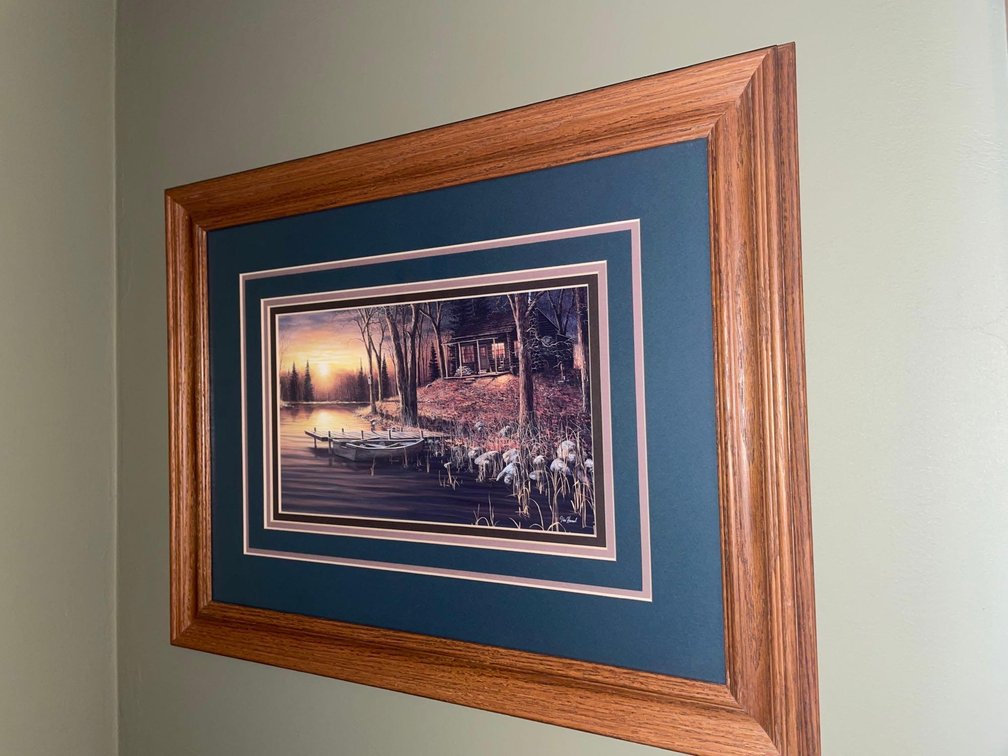Framed print 22x17”-Office 