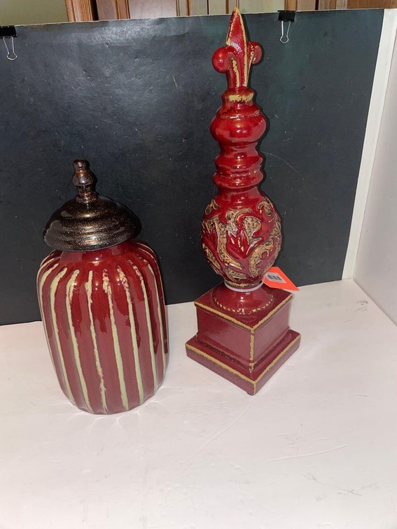2 decorators 14 & 20” tall-Office 