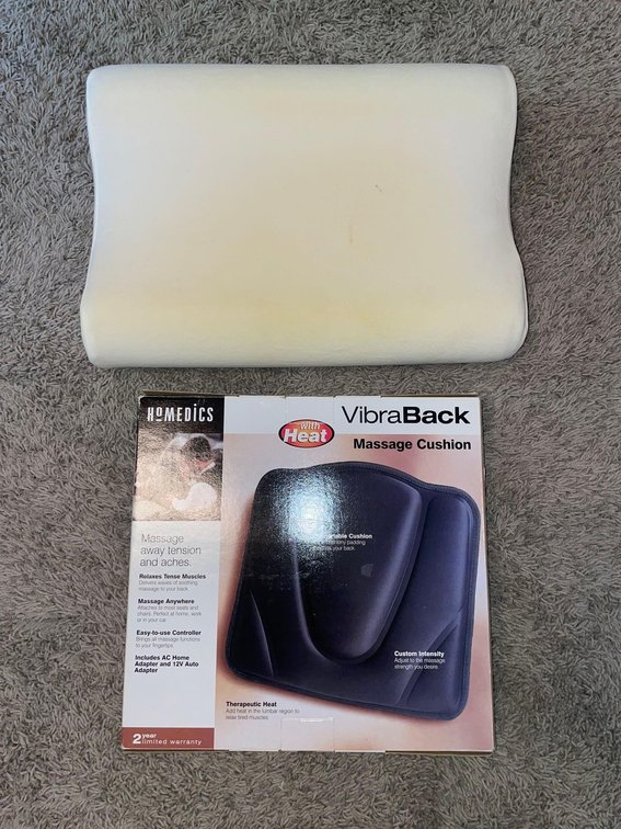 Pillow & back massage cushion-Bedroom 
