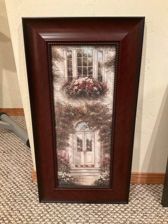 Framed wall decorators-Basement 