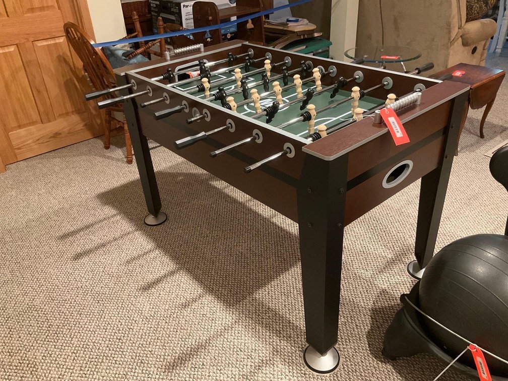 MD Sports foosball table-Basement 