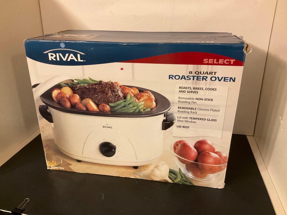 Rival 8 quart roaster oven 