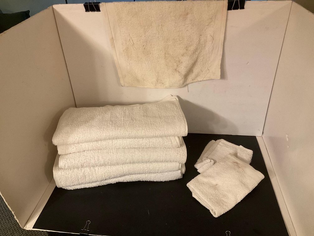 Assorted towels-Basement 