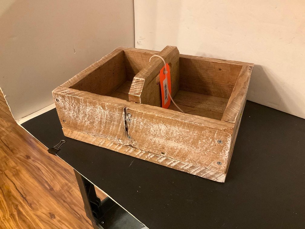 Wood box 15x12x5”-Basement 