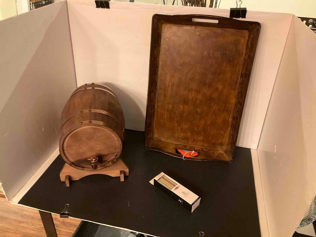 Platter & barrel with spigot-Basement 