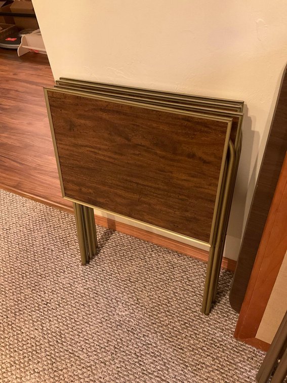 TV trays-Basement 