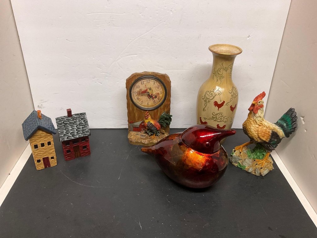 Vase & chicken related-Basement 