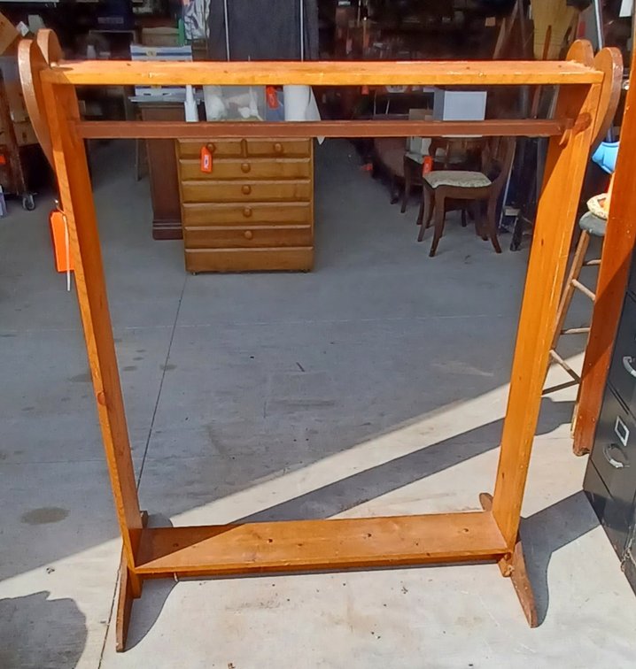 Wood Coat Rack 43x24x54