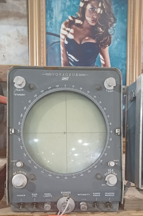 Vtg Marine Radar Voyageur EMC 1967 - from Schwarz Marina Two Rivers