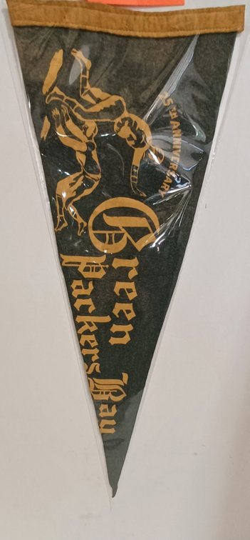 Packer Antique Pennant 1944 25th Anniversary