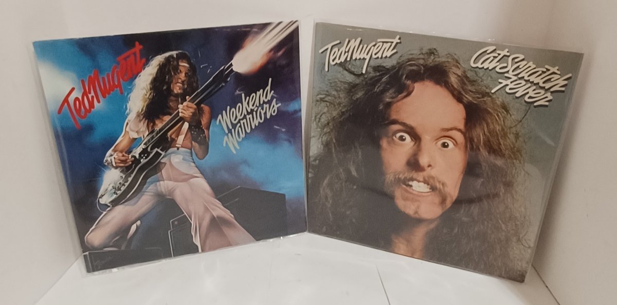 Ted Nugent Cat Scratch Fever 1977 & Weekend Warrior 1978