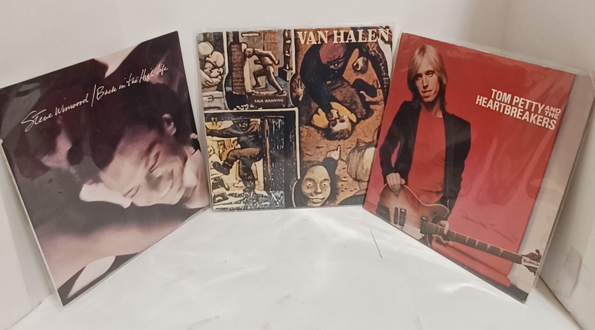 Van Halen Fair Warning 1981, Tom Petty 1980 Dam the Torpedoes, 