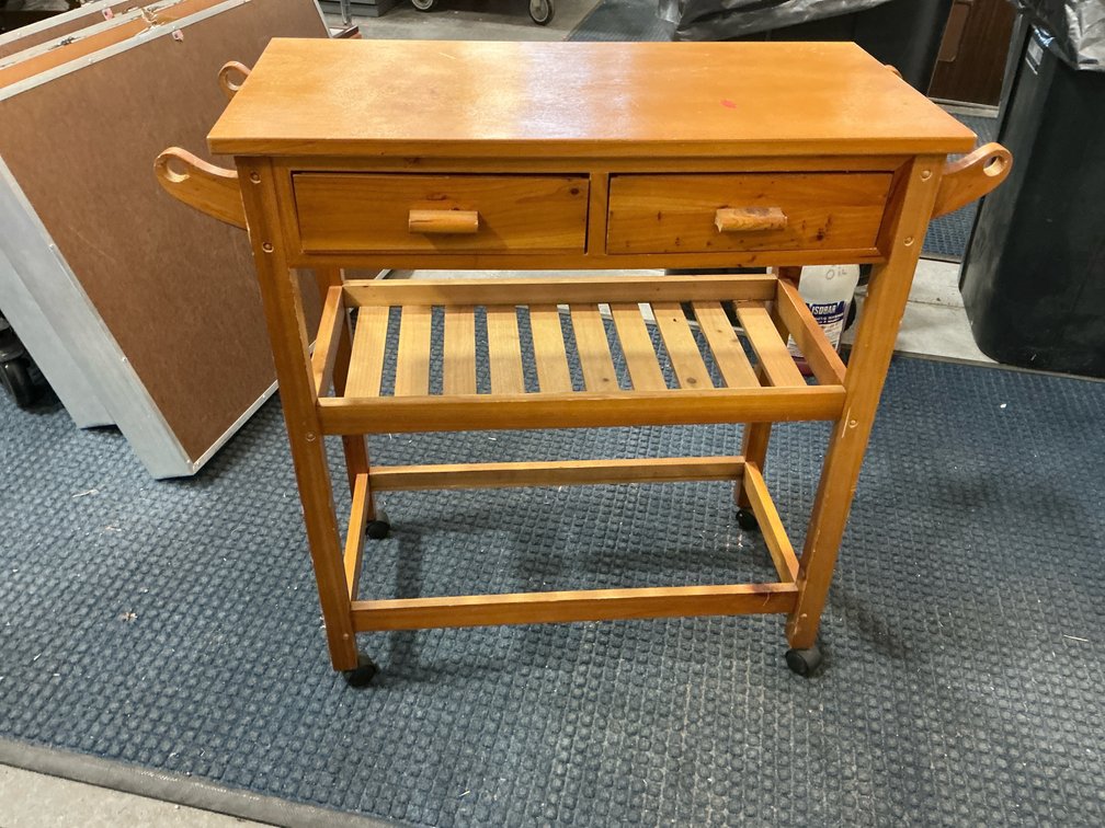 Small cart on wheels 28 x 12 x 27