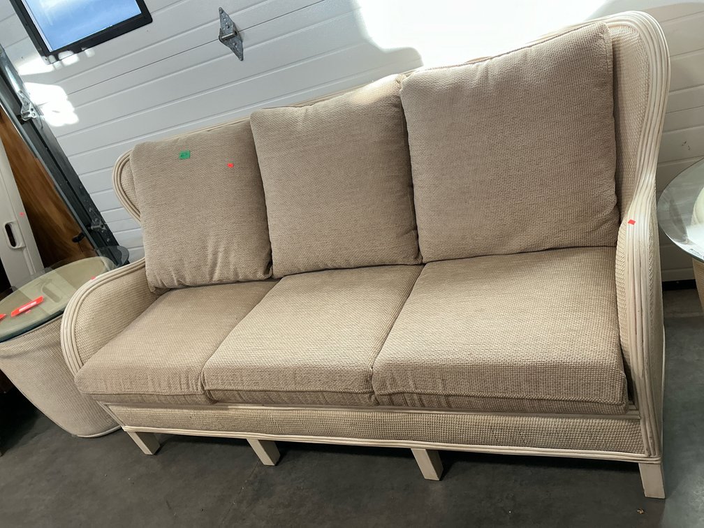 Three cushion sofa, 6 feet long
