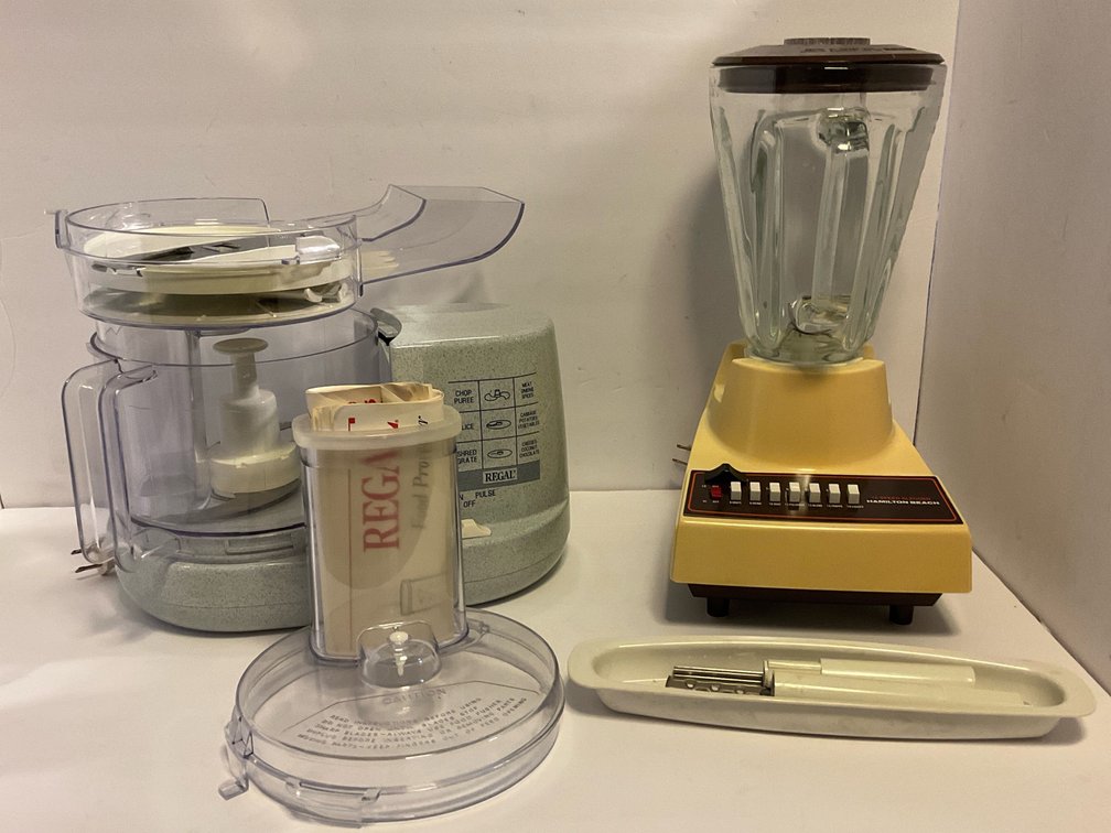 Hamilton Beach blender & Regal food processor-Kitchen 