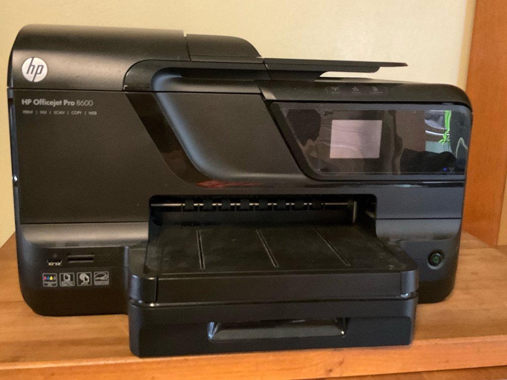 HP Office Jet Pro 8600 printer-Kitchen 