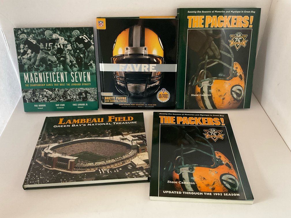 Packer related books-Living room 