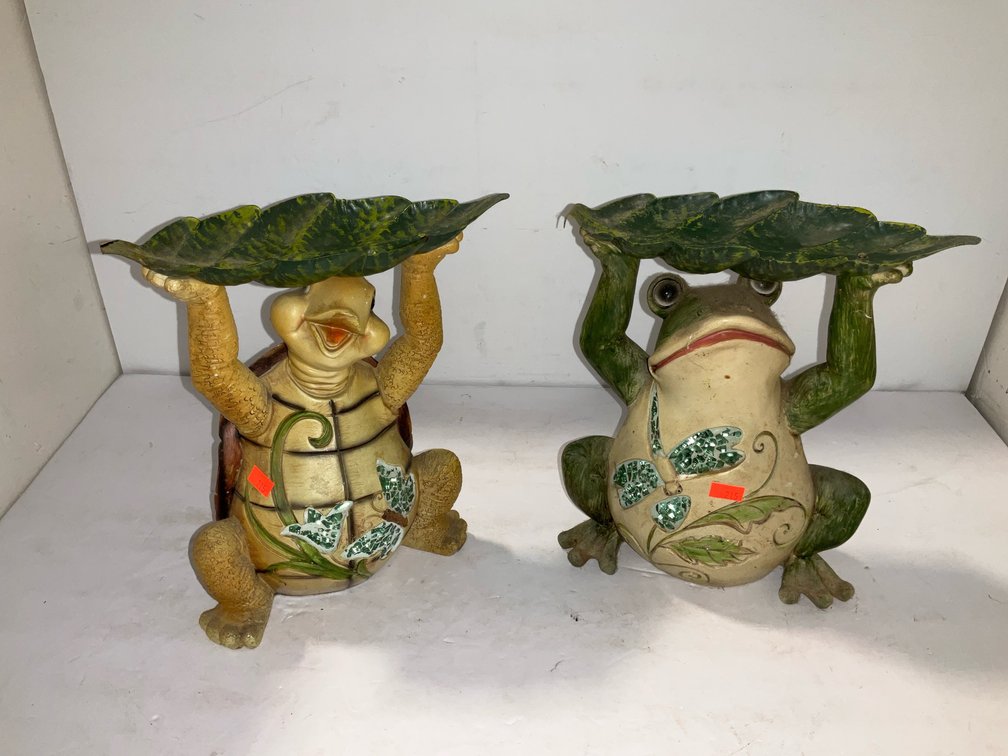 Outdoor decorators 10 inches tall