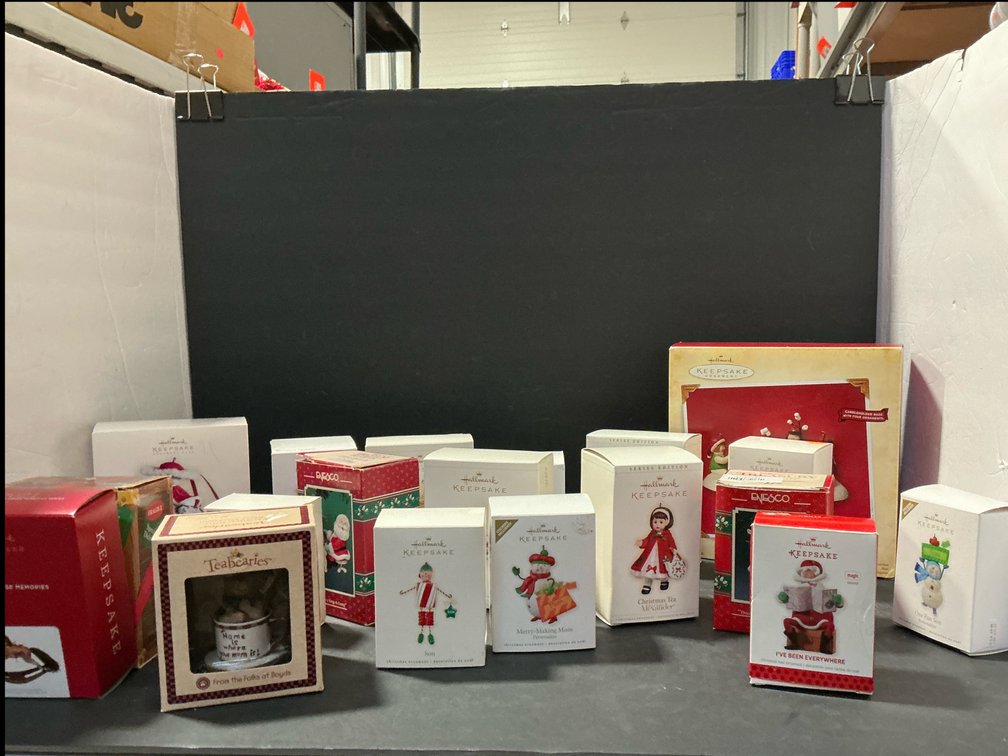 Hallmark ornaments, decorators