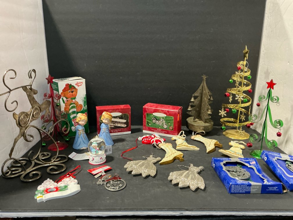 Christmas ornaments and decorators