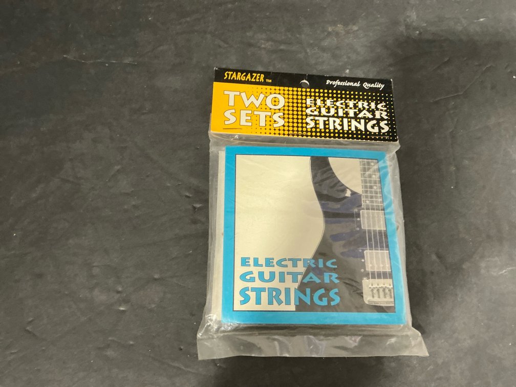 Custom electric guitar strings 