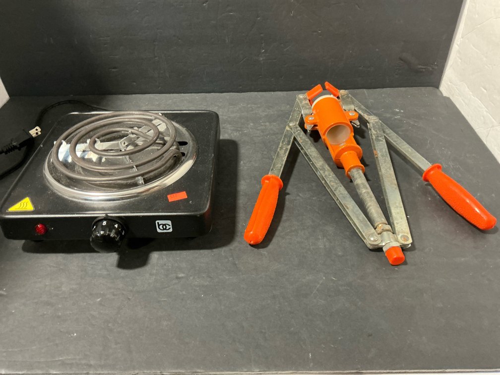 Electric burner & assorted 