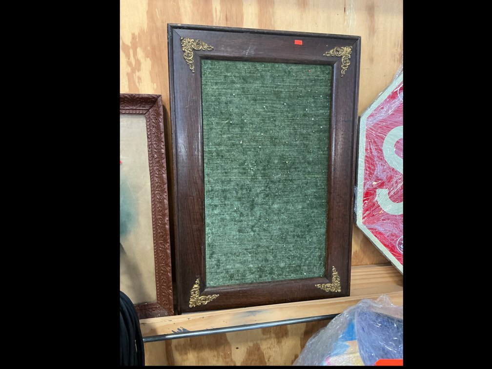 Pin board frame 19x30”
