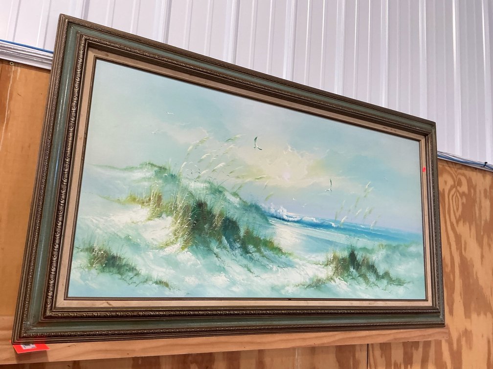 Stretched canvas 55x32”