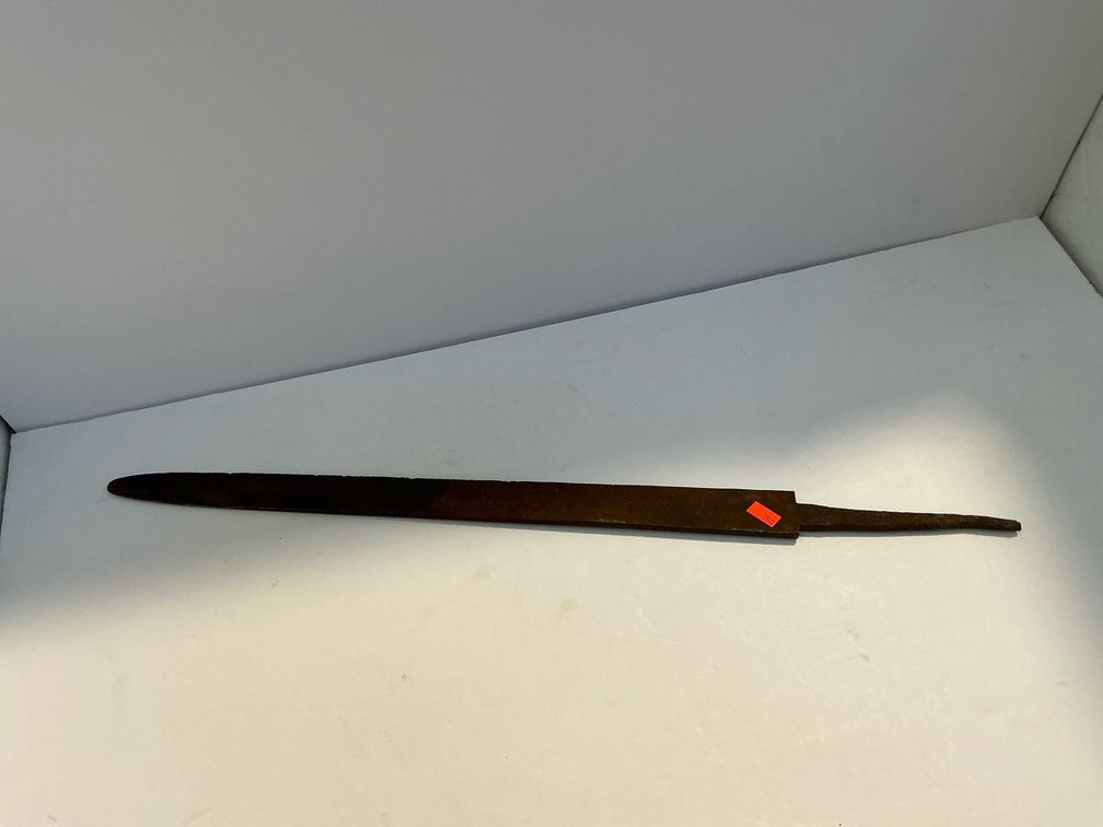 Rusty blade 22” overall length 