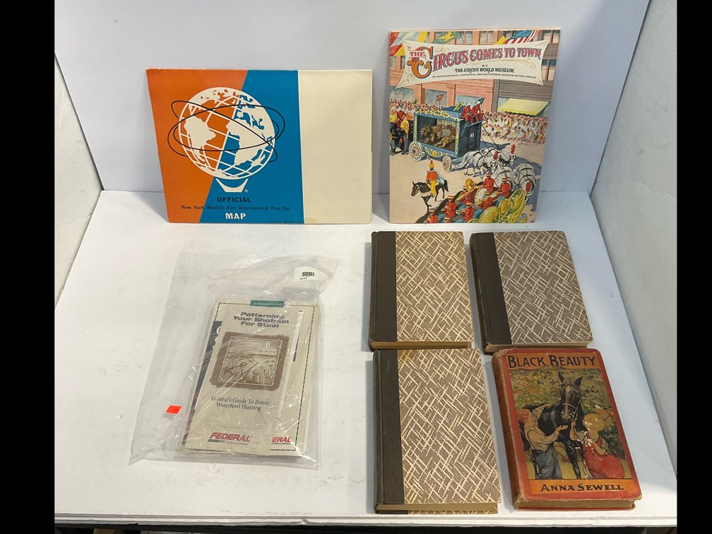 Assorted books 