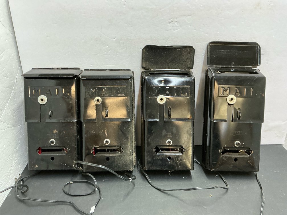 Metal electric mailboxes