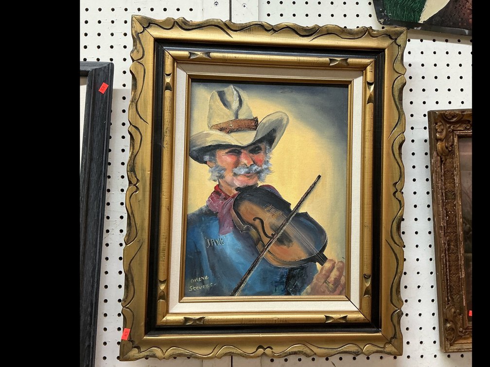 Framed decorator picture 20x23”