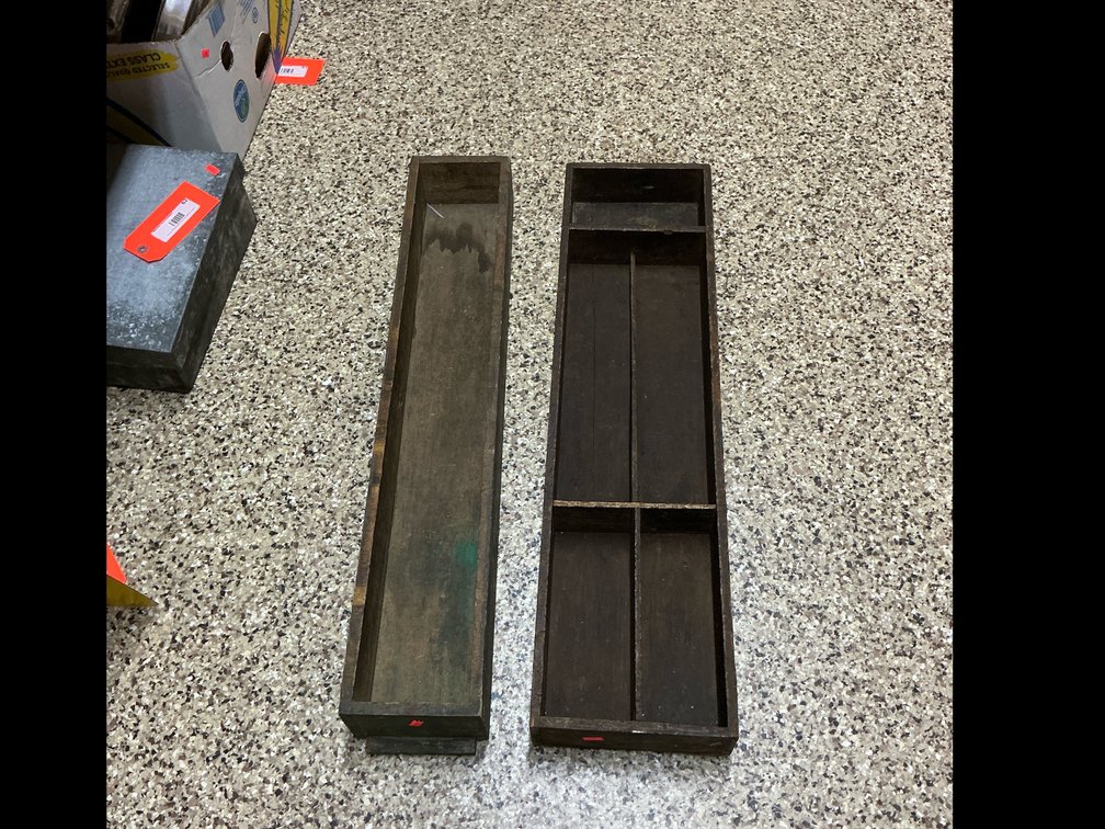 Wood boxes 