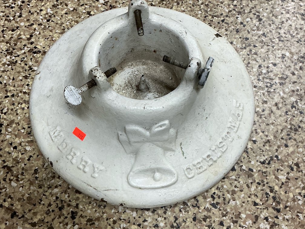 Cast iron Christmas tree stand 
