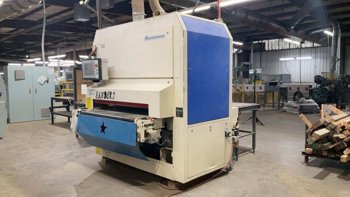 2009 Heesemann MFA 6 Wide Belt Sander