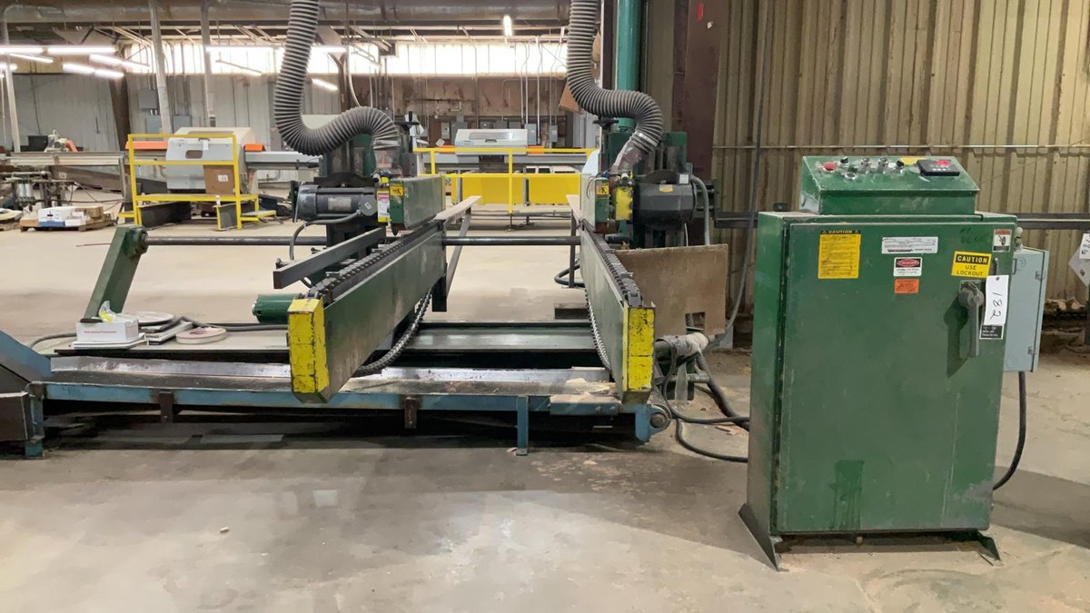 Tyler Machinery Double End Trimsaw