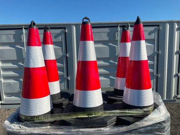 250 Unused Traffic Cones  - Middlebury, IN