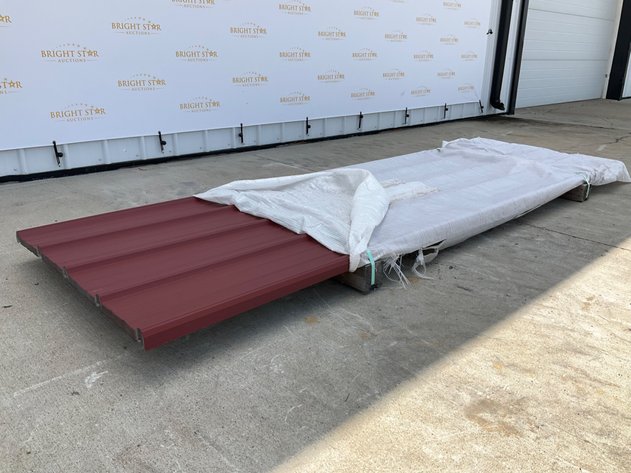 1 Bundle of Iron Skin Products Corrugated Metal Roofing Panels