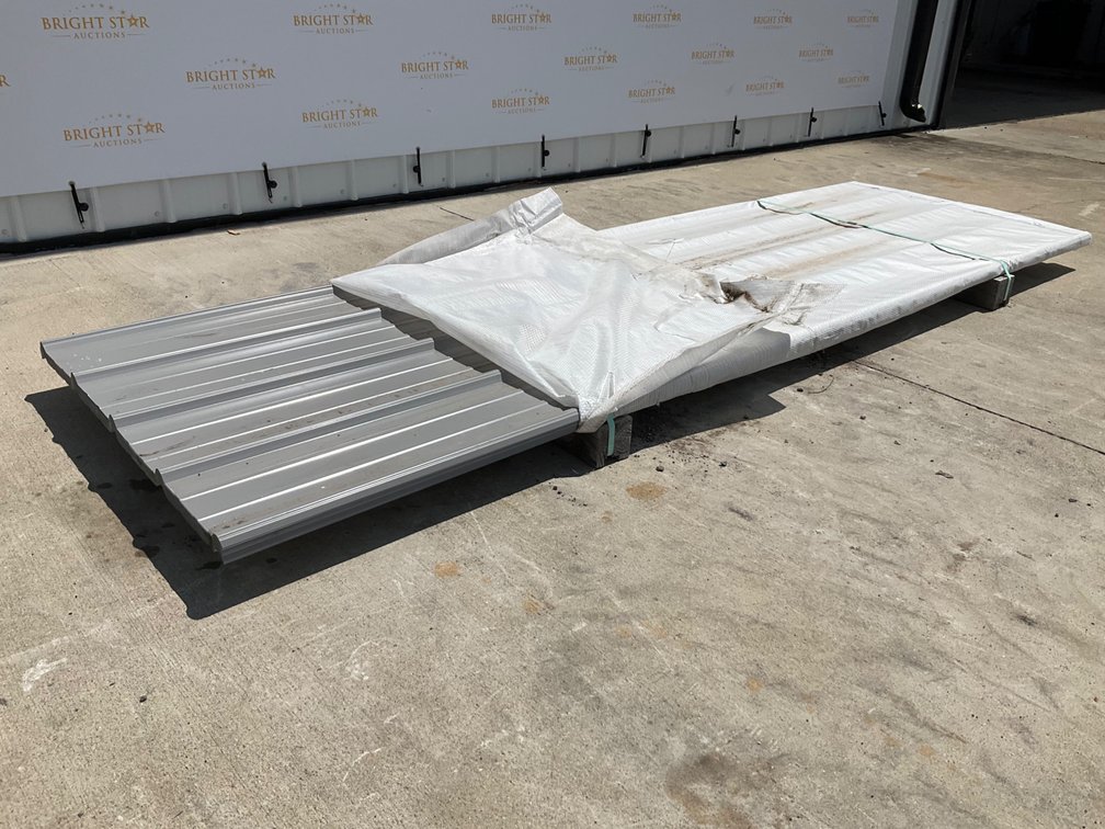 1 Bundle of Iron Skin Products Corrugated Metal Roofing Panels