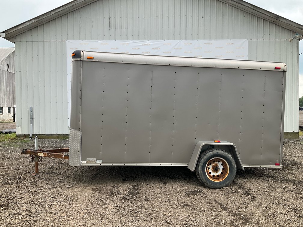 2008 Atlas AU612SA Single-Axle Enclosed Cargo Trailer