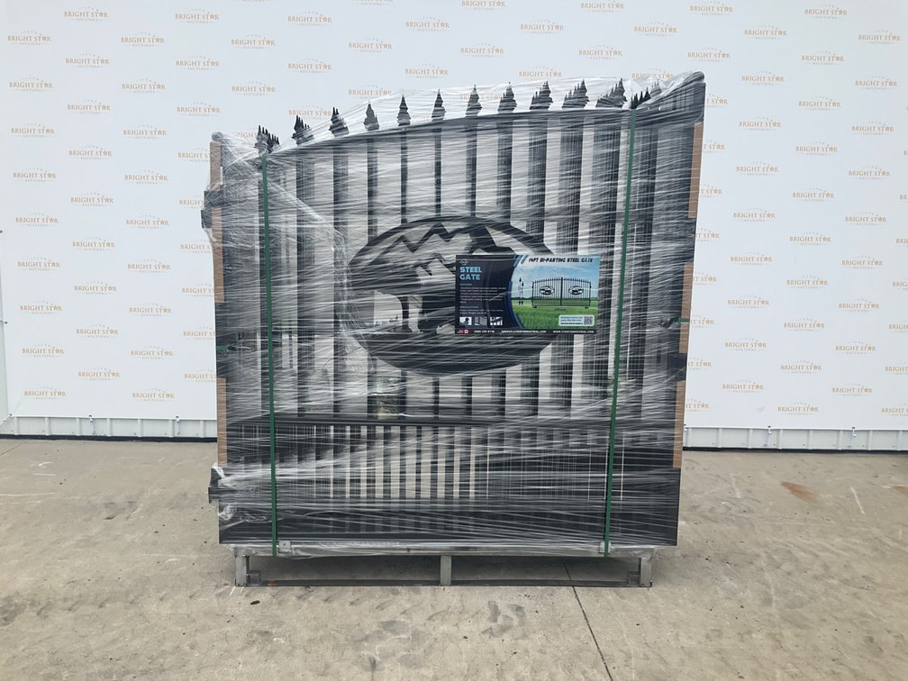 Unused 14' Greatbear Iron Gate