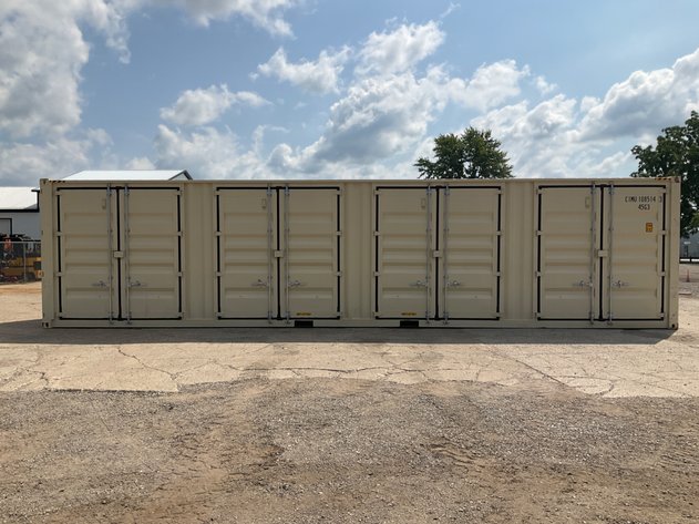 One Trip 40' High Cube Multi-Door Shipping Container CIMU1085143