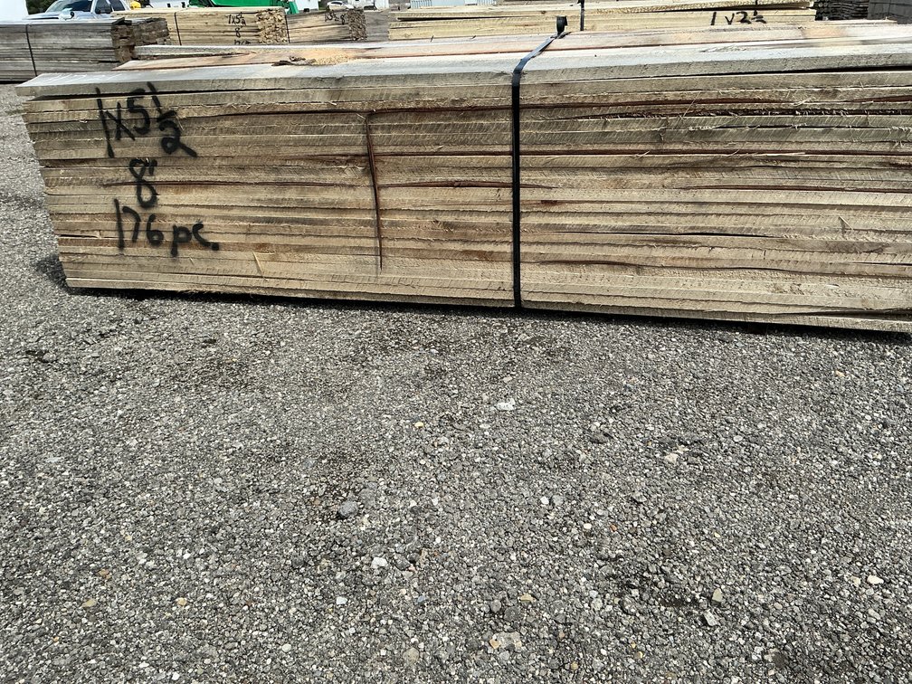 8' Rough Sawn Lumber