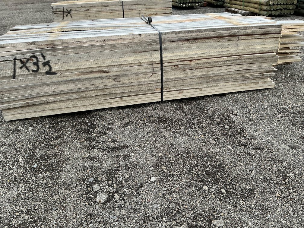 Lot of Rough-Sawn Lumber