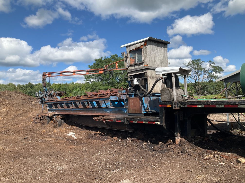 Trailer-Mounted  Rosserhead Debarker