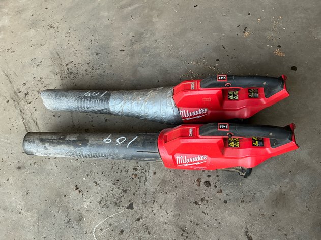 (2) Milwaukee M18 FUEL 2724-20 Cordless Handheld Blowers
