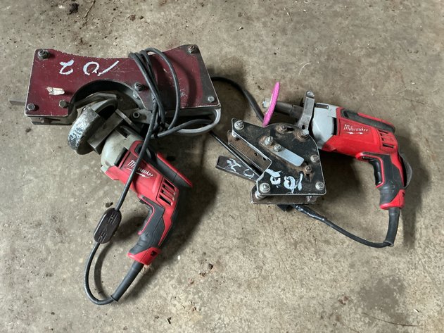Honda EU2200i Inverter Generator and Assorted Milwaukee Tools with Sharpening Fixtures