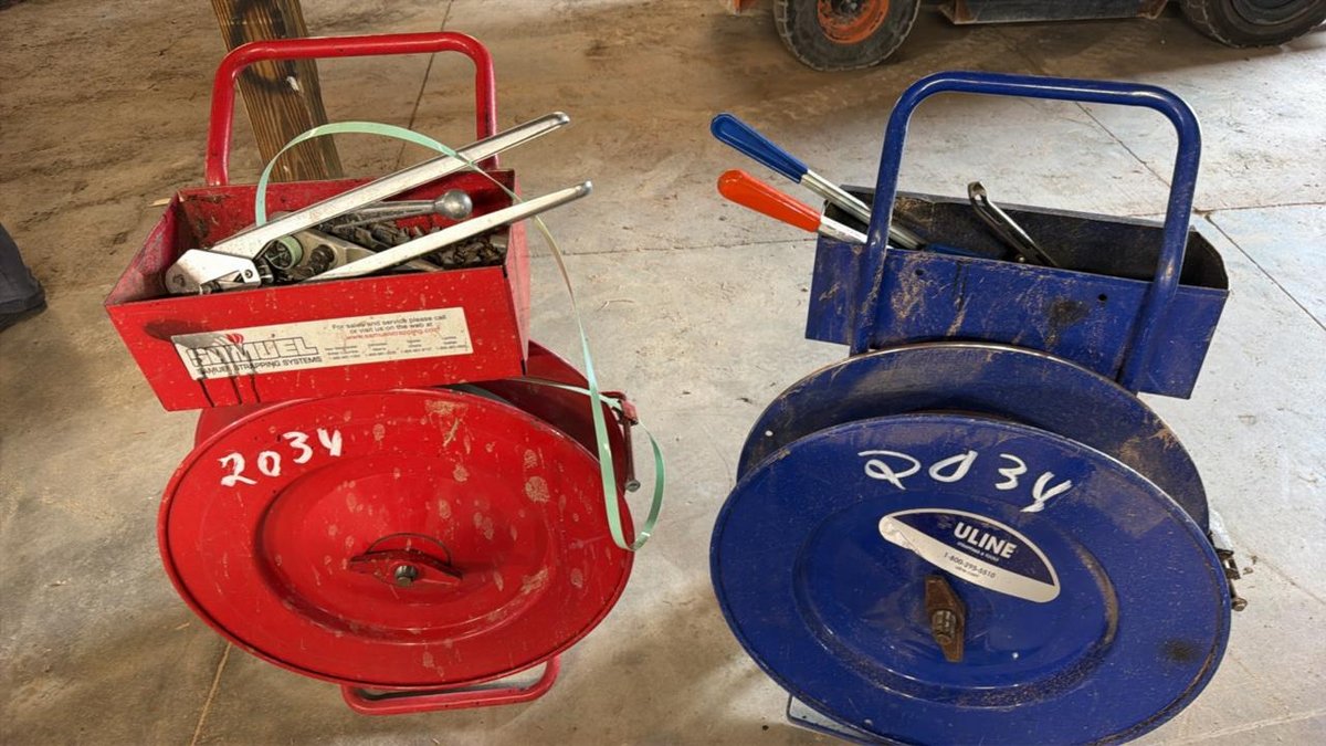 Banding Carts With Tools  - Walnut Hill Lumber